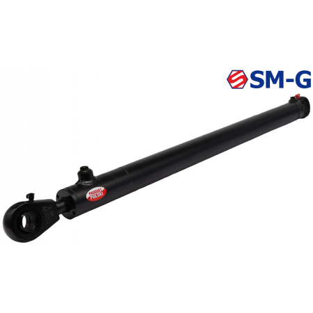 POLSKI SIŁOWNIK HYDRAULICZNY CYLINDER SKOK 500 L= 710mm SKRAW-MET